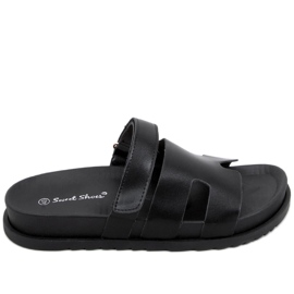 Pantoufles Tawny Black pour femmes noir