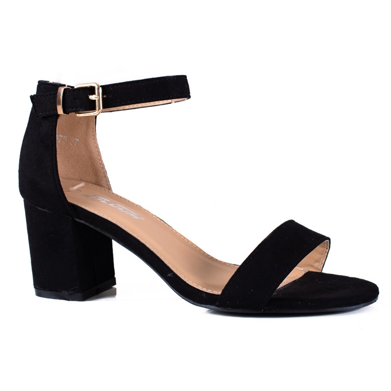 SHELOVET Sandales pour femmes noires le noir SHELOVET Sandales pour femmes noires le noir