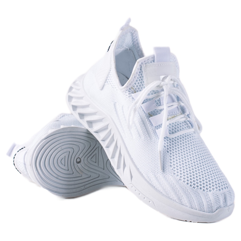 SHELOVET Chaussures de sport blanches