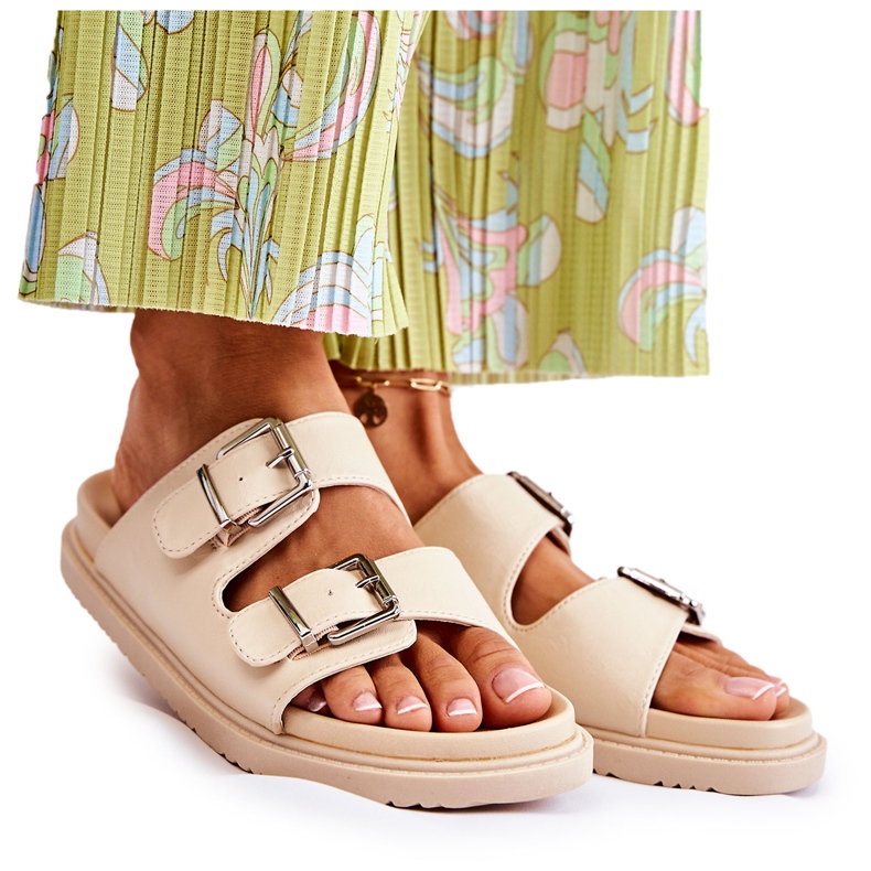 PJ1 Chaussures à enfiler beiges classiques pour femmes Weston