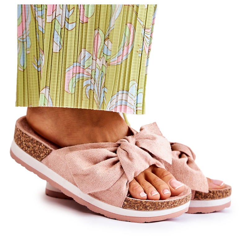 PG1 Chaussons Sur La Plateforme Rose So Comfy
