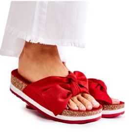 PG1 Tongs sur la plate-forme rouge So Comfy