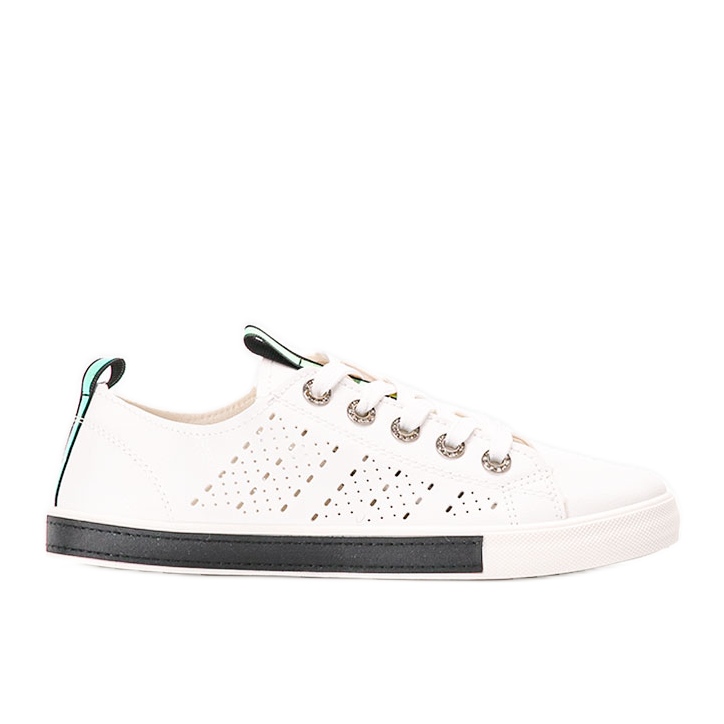 Baskets femme Impi noires et blanches