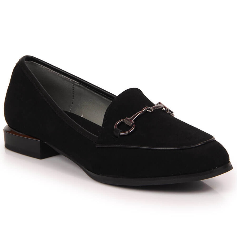 Chaussures mocassins pour femmes avec décoration Jezzi noire le noir Chaussures mocassins pour femmes avec décoration Jezzi noire le noir