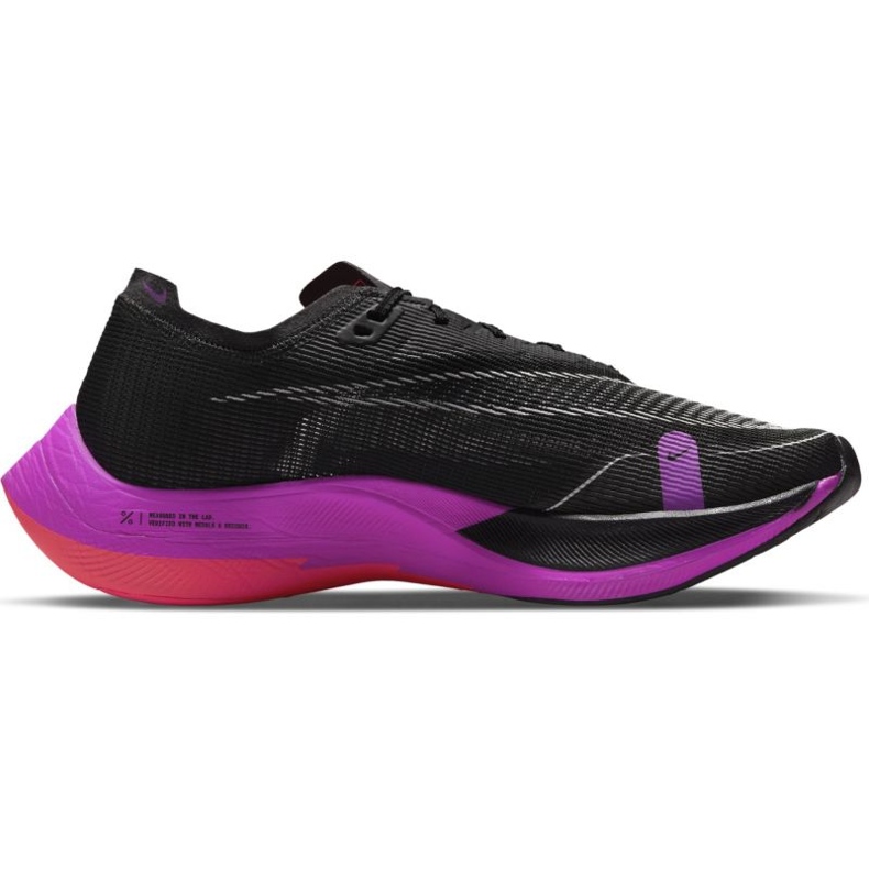 Chaussure de running Nike ZoomX Vaporfly Next% 2 M CU4111-002 le noir violet