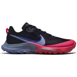 Nike Air Zoom Terra Kiger 7 W chaussures de course CW6066-004 noir bleu rose