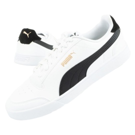 Chaussures Puma Shuffle 309668 03 blanche Chaussures Puma Shuffle 309668 03 blanche