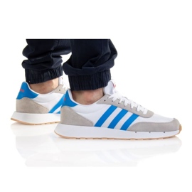 Chaussures Adidas Run 60S 2.0 M GW8057 blanche Chaussures Adidas Run 60S 2.0 M GW8057 blanche