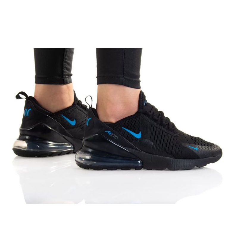 Chaussures Nike Air Max 270 Bg Jr CN9575-001 le noir