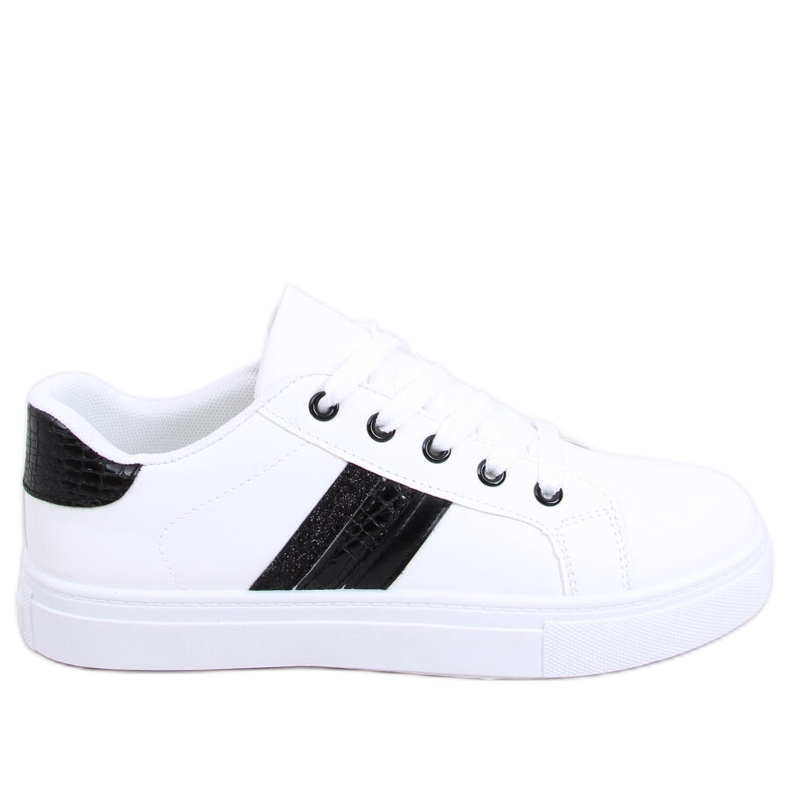Baskets femme Maeve noires blanche le noir