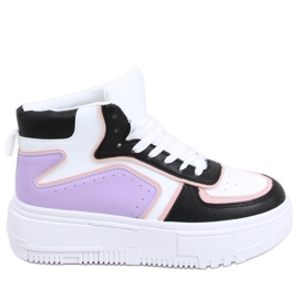 Baskets montantes Storm NOIR / VIOLET multicolore