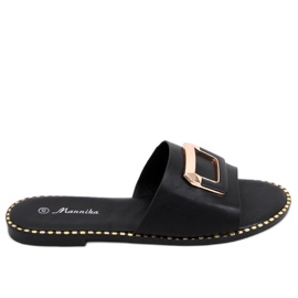 Sandales femme Linn Noir