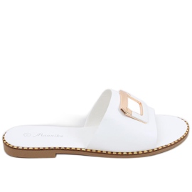 Sandales femme Linn Blanc