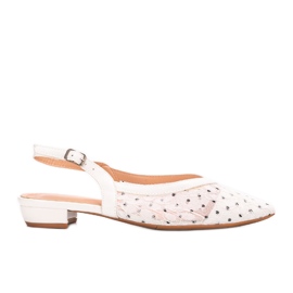 Ballerines en dentelle blanche Marlioz Ballerines en dentelle blanche Marlioz