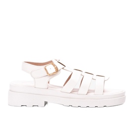 Sandales blanches pour femmes Bradam's