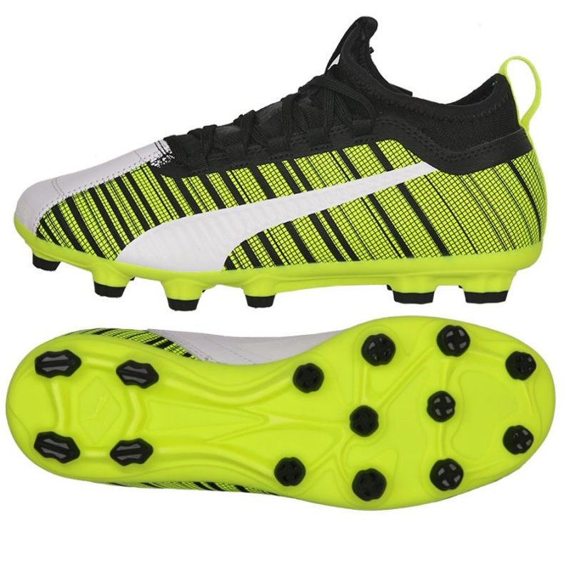 Chaussures de foot Puma One 5.3 HG M 105647 02 vert vert