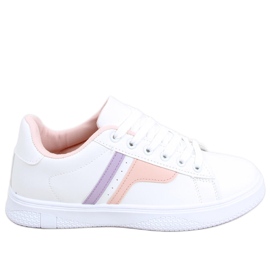 BM Baskets femme Avery rose blanc violet
