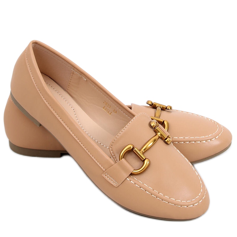 Mocassins femme Alley Kaki beige Mocassins femme Alley Kaki beige