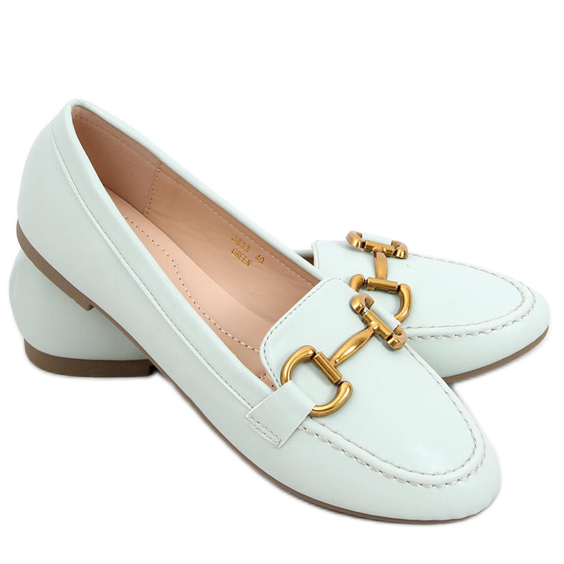 Mocassins femme Alley Green vert Mocassins femme Alley Green vert