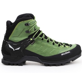 Salewa Ms Mtn Trainer Mid Gtx M 63458-5949 chaussures de trekking noir vert