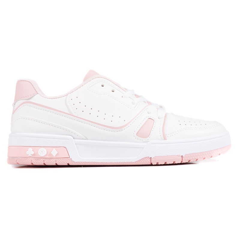 SHELOVET Chaussures de sport à la mode blanche