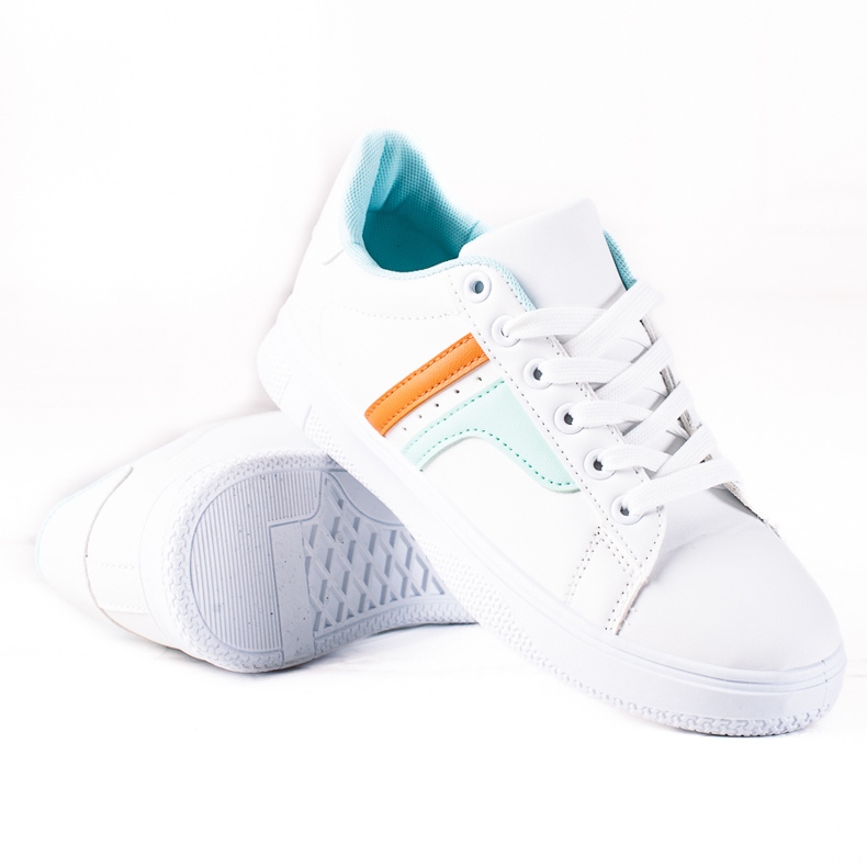 SHELOVET Baskets à la mode blanche