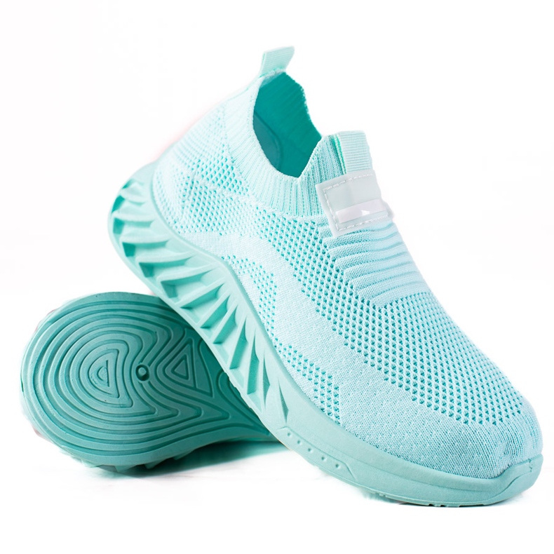 SHELOVET Chaussures de sport à enfiler vert