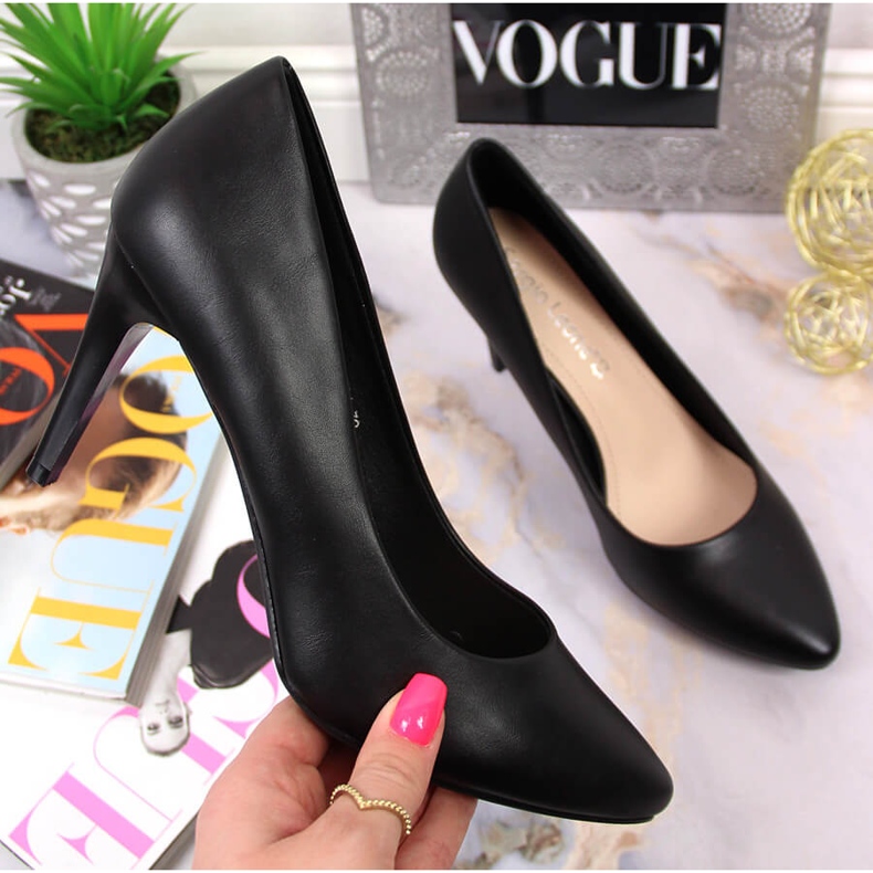 Escarpins à talons Sergio Leone noirs le noir