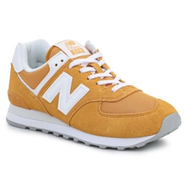 New Balance M ML574PJ2 blanc orange