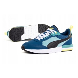 Puma R22 Cordon M 383834 01 noir bleu