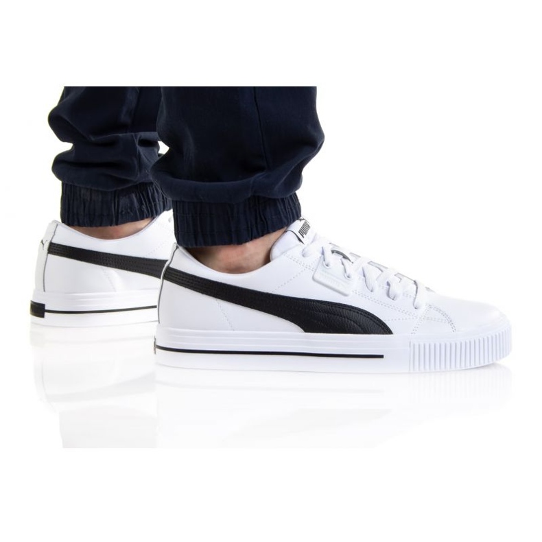 Chaussures Puma Ever Fs M 384824 01 blanche le noir