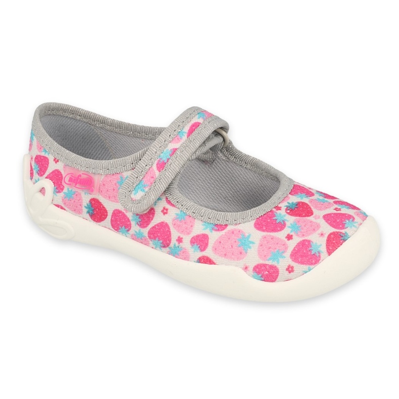 Befado chaussures pour enfants 114X485 rose gris