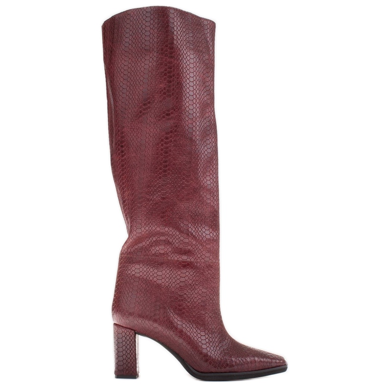 Marco Shoes Bottines Kate avec tige plus large rouge multicolore Marco Shoes Bottines Kate avec tige plus large rouge multicolore