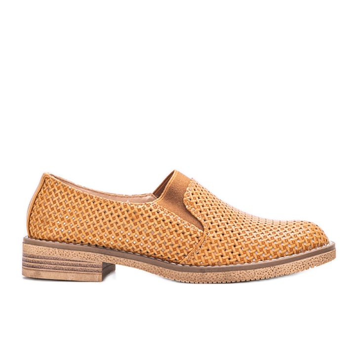 Chaussures ajourées marron Nilde beige
