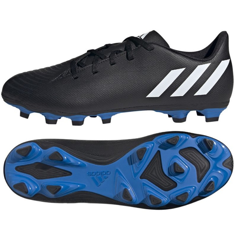 Chaussures de football Adidas Predator Edge.4 FxG M GV9876 le noir le noir Chaussures de football Adidas Predator Edge.4 FxG M GV9876 le noir le noir