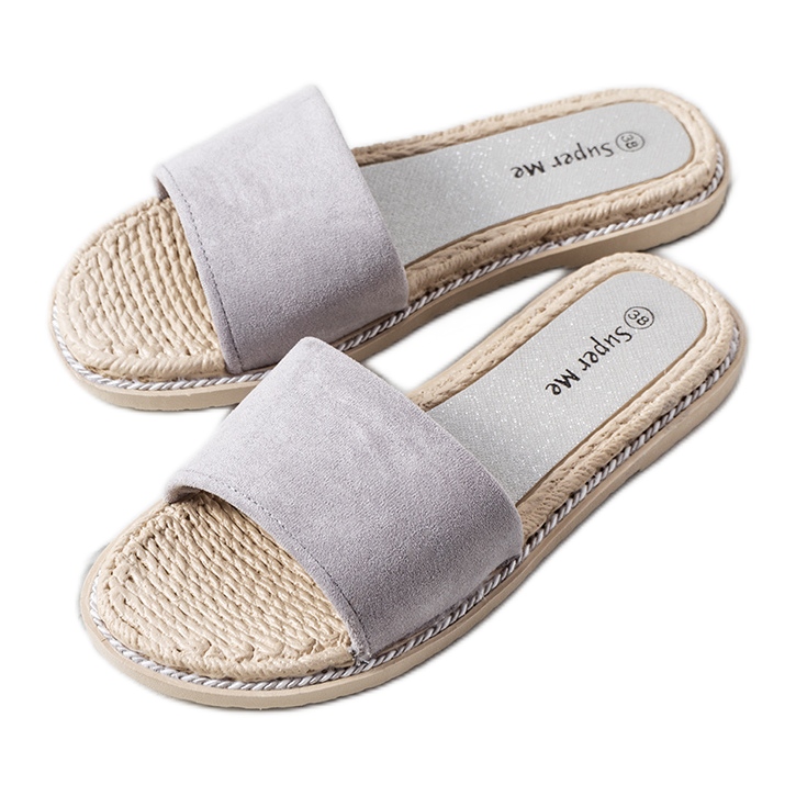 Chaussons femme Staton gris Chaussons femme Staton gris