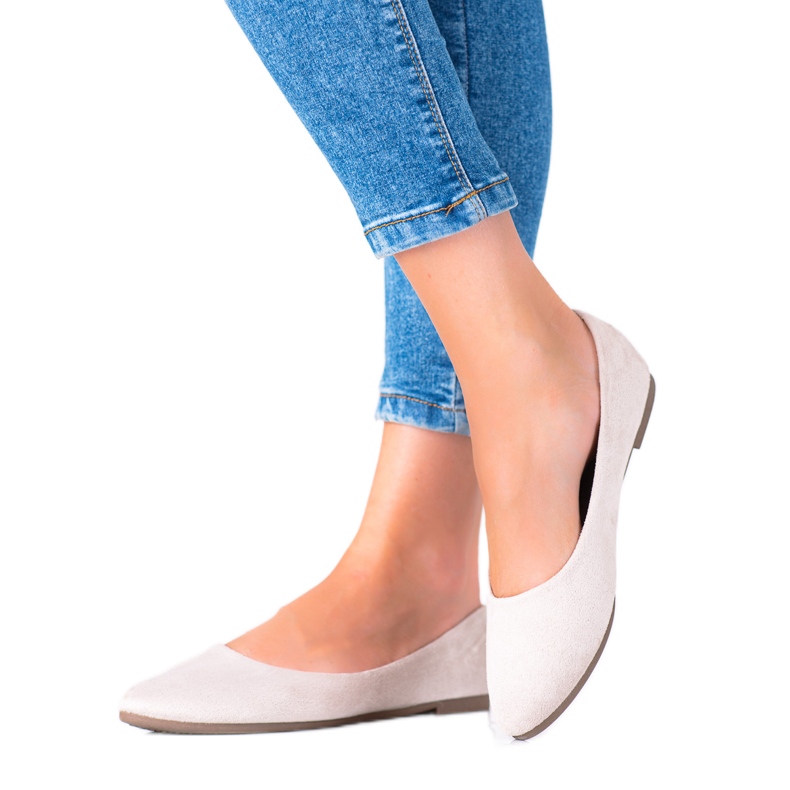 W. Potocki Ballerines en daim de Potocki beige W. Potocki Ballerines en daim de Potocki beige