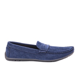 Mocassins homme Gradasso bleu marine