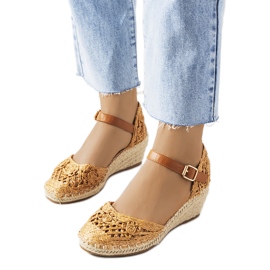 Espadrilles marron sur compensées Dafin brun Espadrilles marron sur compensées Dafin brun