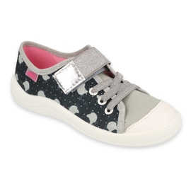 Befado chaussures pour enfants 251Y185 noir gris