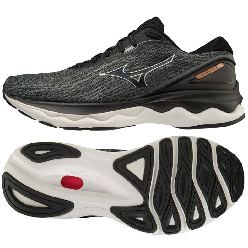 Chaussures de course Mizuno Wave Skyrise 3 J1GC220904 le noir Chaussures de course Mizuno Wave Skyrise 3 J1GC220904 le noir