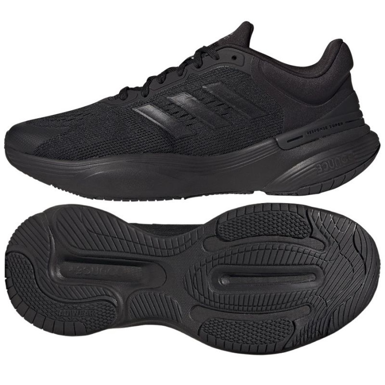 Adidas Response Super 3.0 M GW1374 chaussures de course le noir Adidas Response Super 3.0 M GW1374 chaussures de course le noir