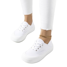 Baskets Jesperse blanches