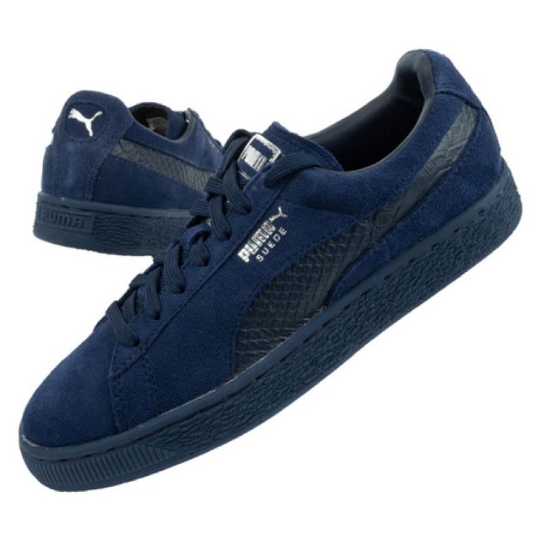 Puma Suede Classic Mono Femme 363164 04 bleu Puma Suede Classic Mono Femme 363164 04 bleu