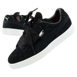 Chaussures Puma en daim 365136 02 le noir