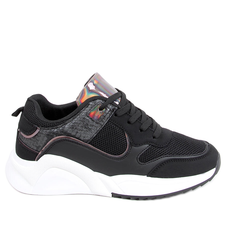 Baskets noires Cairo le noir gris