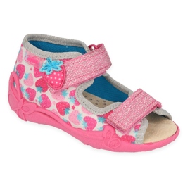 Befado chaussures pour enfants 342P046 rose argent