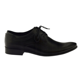 Badura Classic Leather Black Formal Shoes 7549 noir