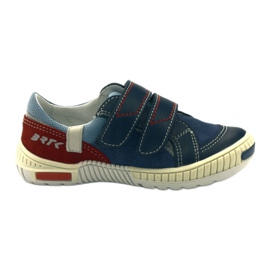 Chaussures pour garçons avec velcro Bartek 85585 bleu marine rouge Chaussures pour garçons avec velcro Bartek 85585 bleu marine rouge
