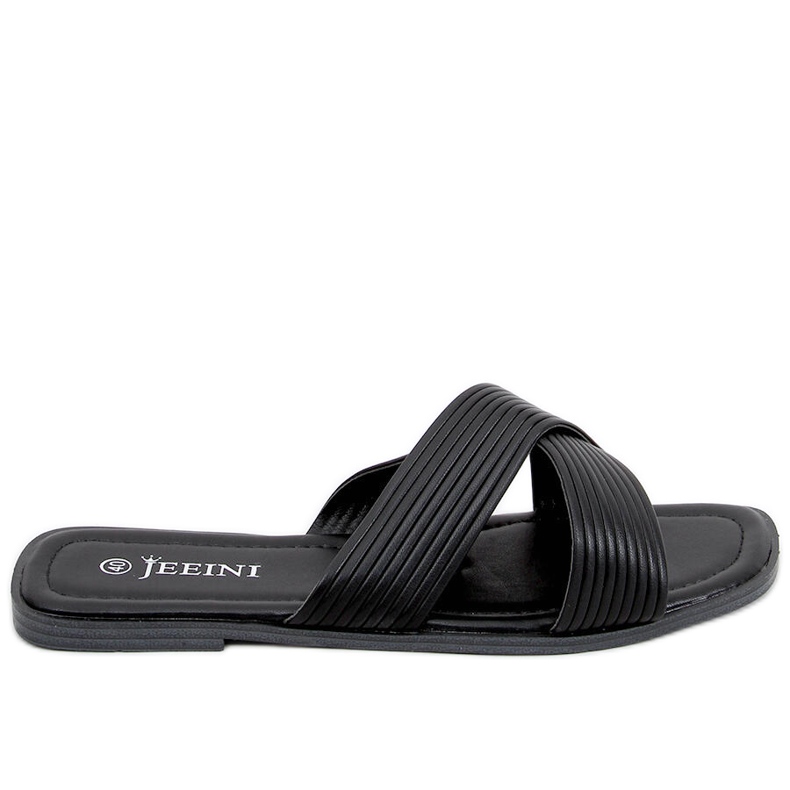 Chaussons femme Fuzzy Black le noir